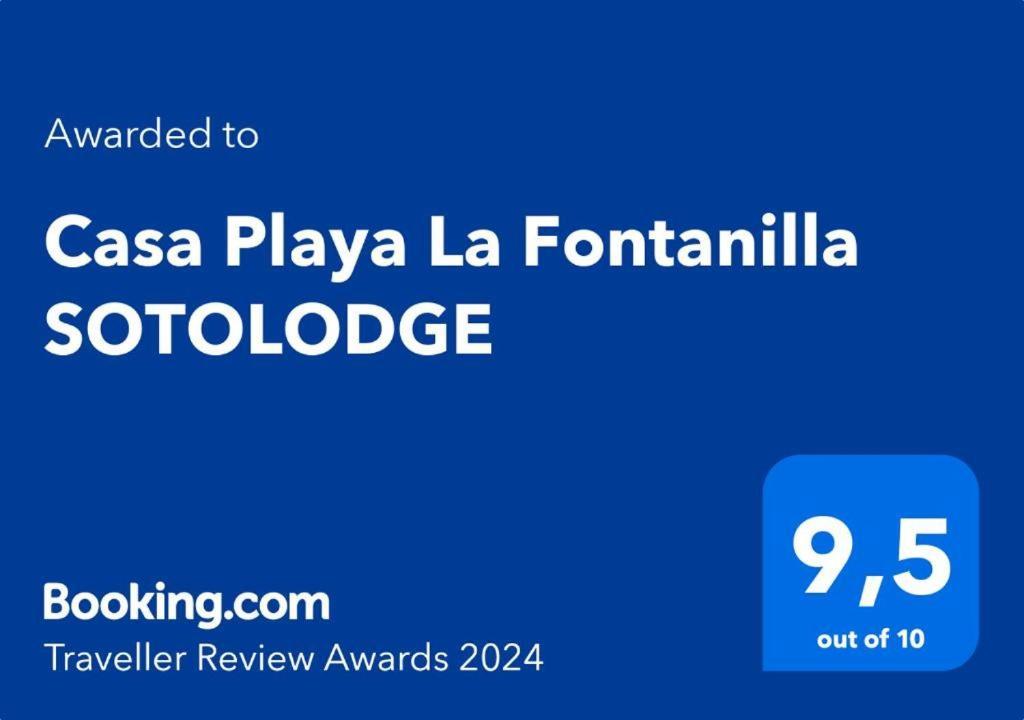 Holiday home Casa Playa La Fontanilla Sotolodge